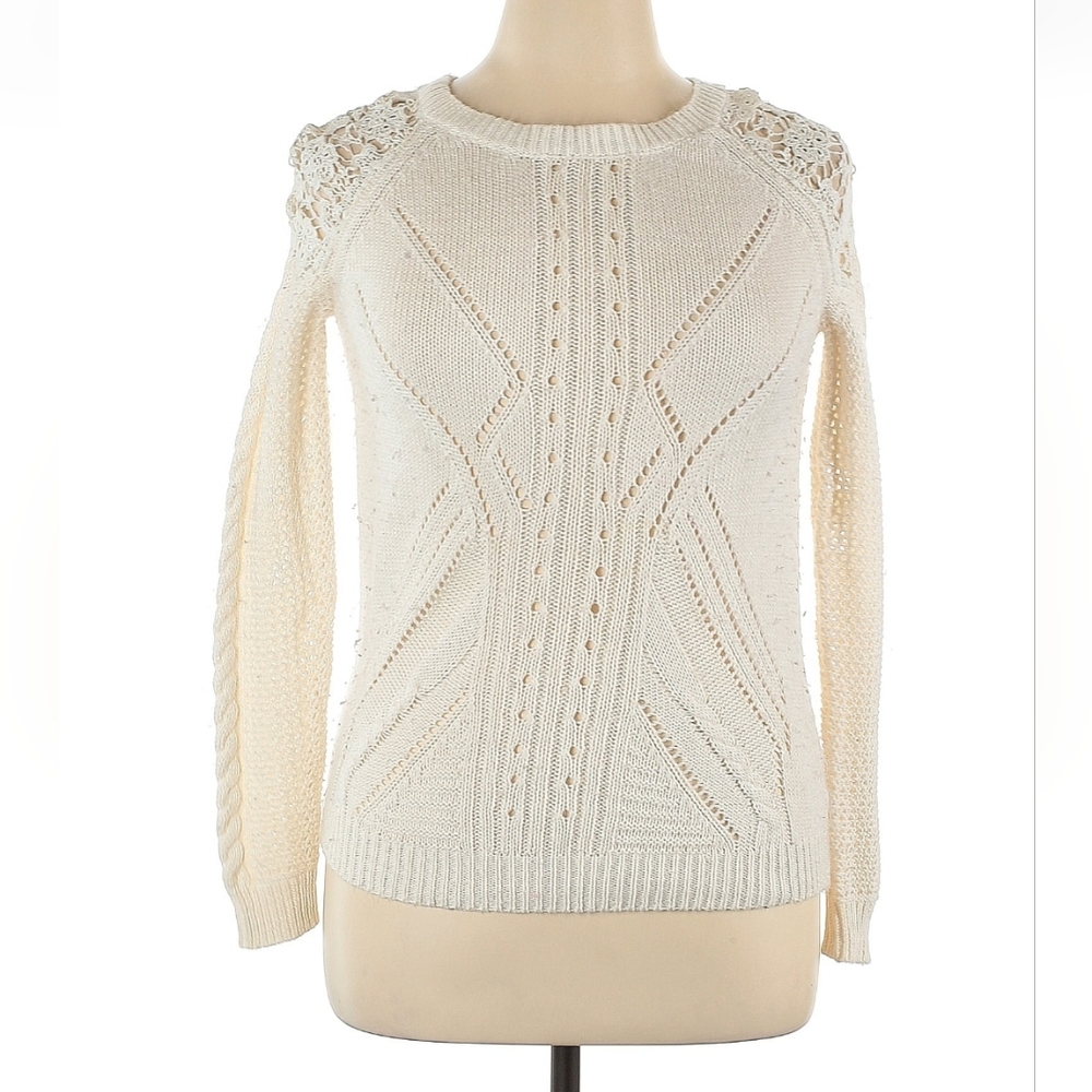 Maurices Crochet shoulder sweater